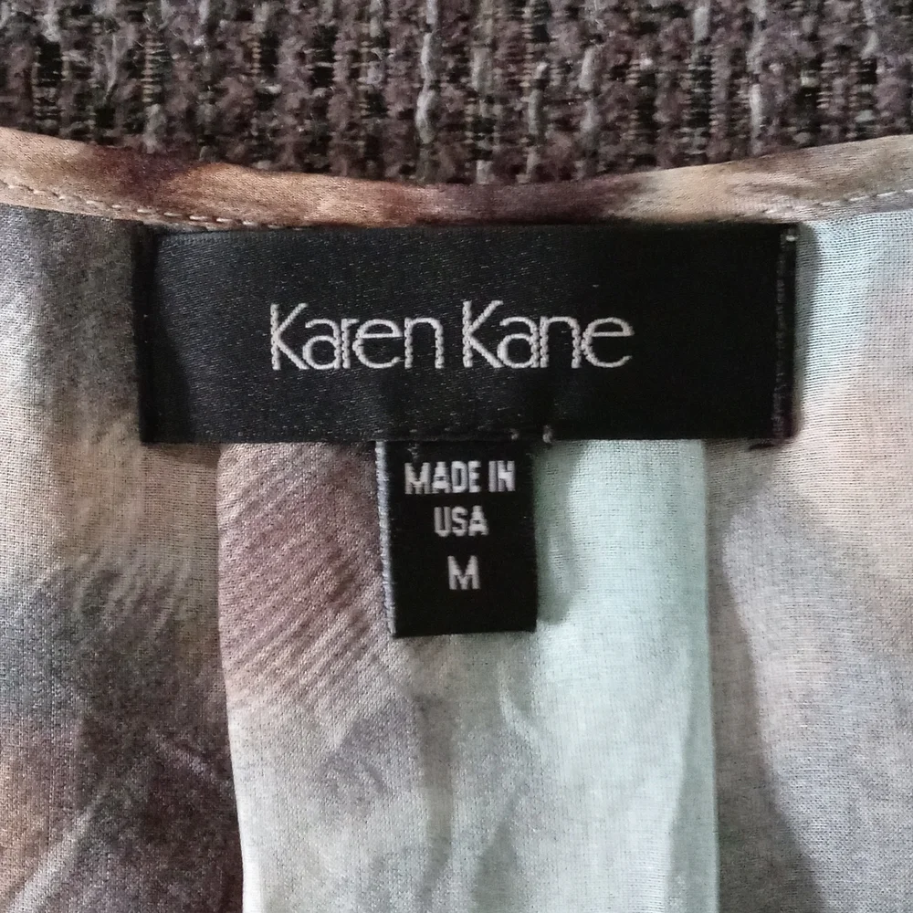 🍁Karen Kane🍁 - Silk Tunic Top - Picture 3 of 11